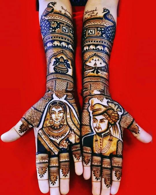 Ayesha Mehendi Art
